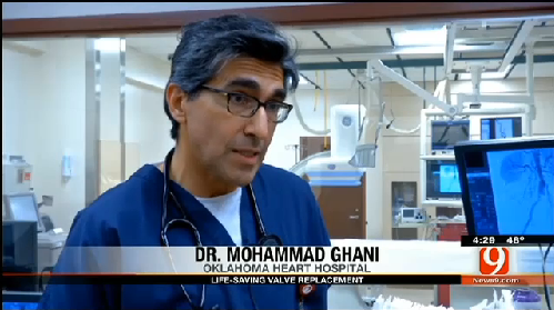 Dr. Ghani speaks about TAVR with News 9
